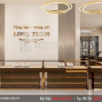 Thiết Kế Nội Thất Tiệm Vàng Đức Minh – Cần Thơ